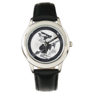 Uhr - Ursula die weiße Hasehexe!