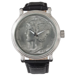Uhr US Mercury Groschen-(Dame Liberty)