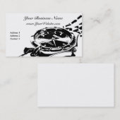 Uhr-Visitenkarte Visitenkarte (Vorne/Hinten)