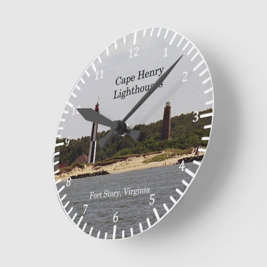 Uhr von Cape Henry Lighthouses (Winkel)
