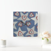 Uhr von Herz und Sternen (Zuhause)