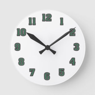 Uhr-Vorlage 0126 Runde Wanduhr