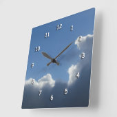 Uhr - Wolken mit Silber-Lining (Winkel)