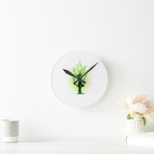 Uhr, Yoga Runde Wanduhr (Zuhause)