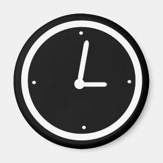 Uhr - Zeit Magnet