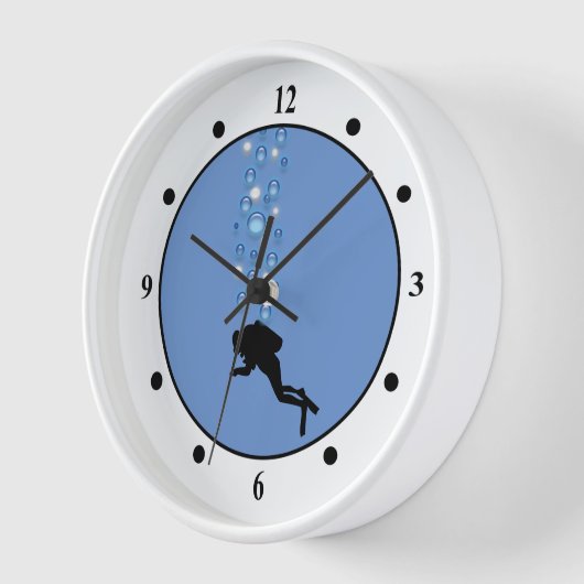 Uhr - Zeit zum Tauchen (Winkel)