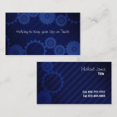 Uhrarbeit Visitenkarten Visitenkarte (Vorne/Hinten)