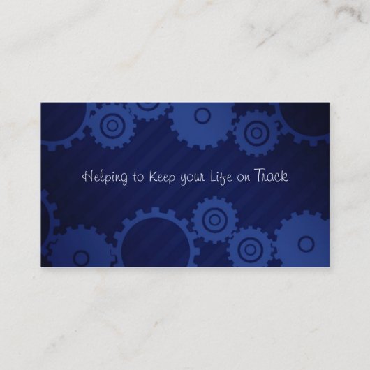 Uhrarbeit Visitenkarten Visitenkarte (Vorderseite)