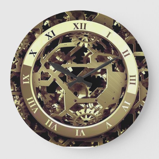 Uhrarbeiten Große Wanduhr (Vorderseite)