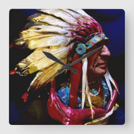 Uhren für die Wand mit indianischem Motiv