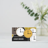 Uhren, Horologe Visitenkarte (Stehend Vorderseite)