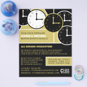 Uhren, Horologe Werbung Flyer (Einzeln)