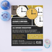 Uhren, Horologin-Werbung Flyer (Einzeln)