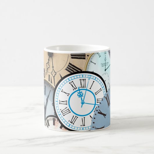 Uhren Kaffee Tasse (Mittel)