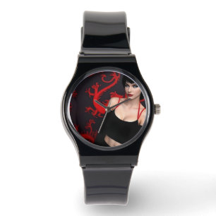 Uhren mit "Burnt Out Souls" Design
