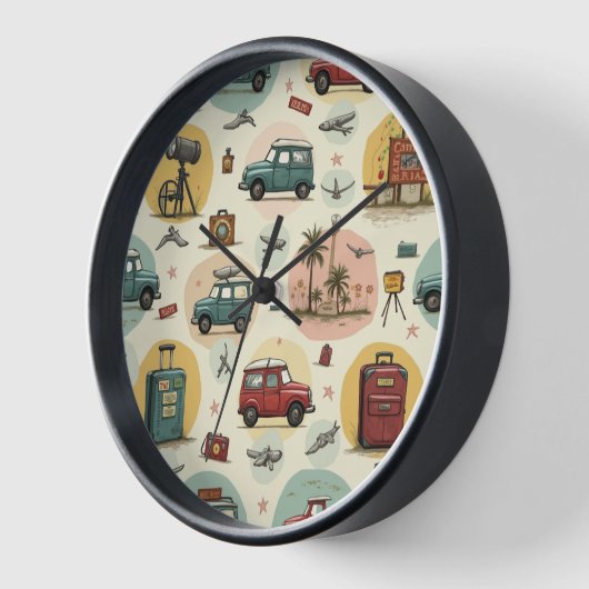 Uhren mit Reisemuster (Winkel)