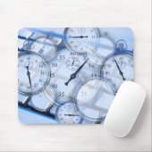 Uhren - Tastatur-Büro Mousepad (Mit Mouse)