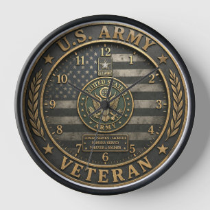 Uhren-Tribut an Armee-Veteranen Uhr