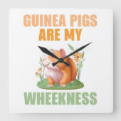 Uhrenhalterung Quadratische Wanduhr (Vorderseite)