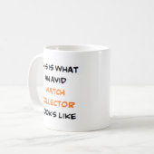 Uhrensammler Kaffeetasse (Vorderseite Links)