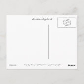 Uhrenturm Postkarte (Rückseite)