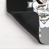 Uhrenüberwachung Mousepad (Ecke)