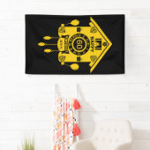 Uhrenzeit zum Geburtstag glücklich Banner (Insitu)