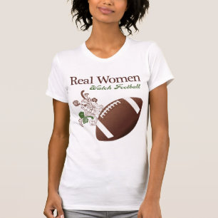 Uhrfußball der wirklichen Frauen T-Shirt