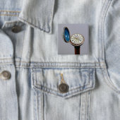 Uhrgerätstock (Cloisonneemail) Button (Beispiel)