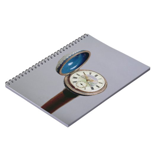 Uhrgerätstock (Cloisonneemail) Notizblock (Linke Seite)