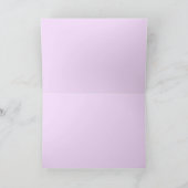 Uhrkarte Karte (Innenseite)