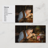 Uhrmacher - Der Uhrmacher 1939 Visitenkarte (Vorne/Hinten)