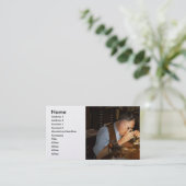 Uhrmacher - Der Uhrmacher 1939 Visitenkarte (Stehend Vorderseite)