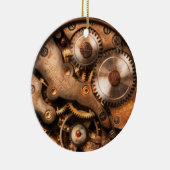 Uhrmacher - Getriebe Keramik Ornament (Rechts)