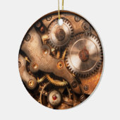 Uhrmacher - Getriebe Keramik Ornament (Links)