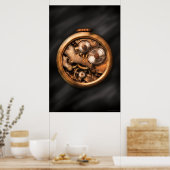 Uhrmacher - Getriebe Poster (Küche)