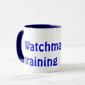 Uhrmacher im Training Tasse (Vorderseite Links)