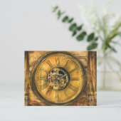 Uhrmacher - Uhrwerk Postkarte (Stehend Vorderseite)