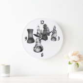 Uhrschach Große Wanduhr (Zuhause)