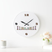 Uhrschach Große Wanduhr (Zuhause)