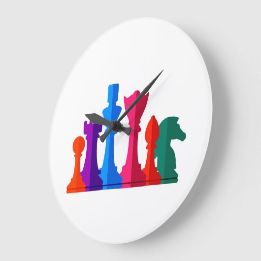 Uhrschach Große Wanduhr (Winkel)