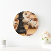 Uhrschach Große Wanduhr (Zuhause)