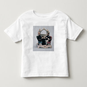 Uhrstand im Stil einer Verkleidung Kleinkind T-shirt