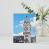Uhrturm des Gare de Lyon in Paris Postkarte (Stehend Vorderseite)