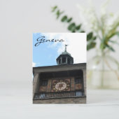Uhrturm Genua Postkarte (Stehend Vorderseite)