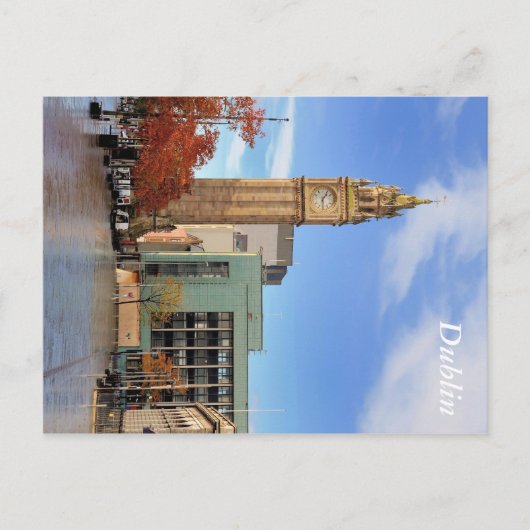 Uhrturm in Belfast Postkarte (Vorderseite)