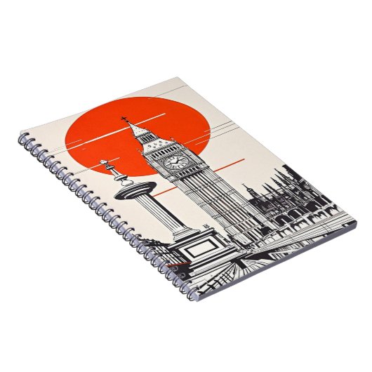 Uhrturm Notizblock (Rechte Seite)