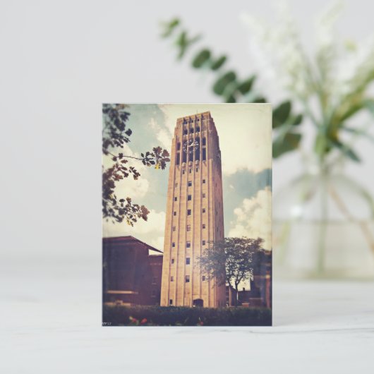 Uhrturm Postkarte (Stehend Vorderseite)