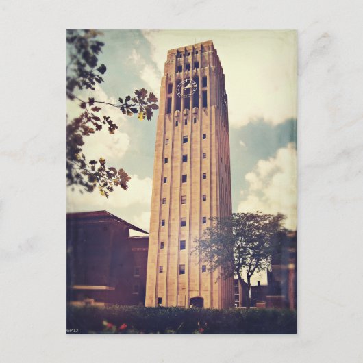 Uhrturm Postkarte (Vorderseite)