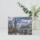 Uhrturm Postkarte (Stehend Vorderseite)